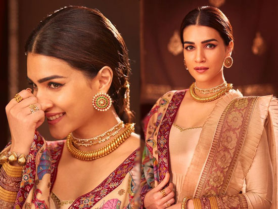 Traditional Looks Of Gorgeous Kriti Sanon